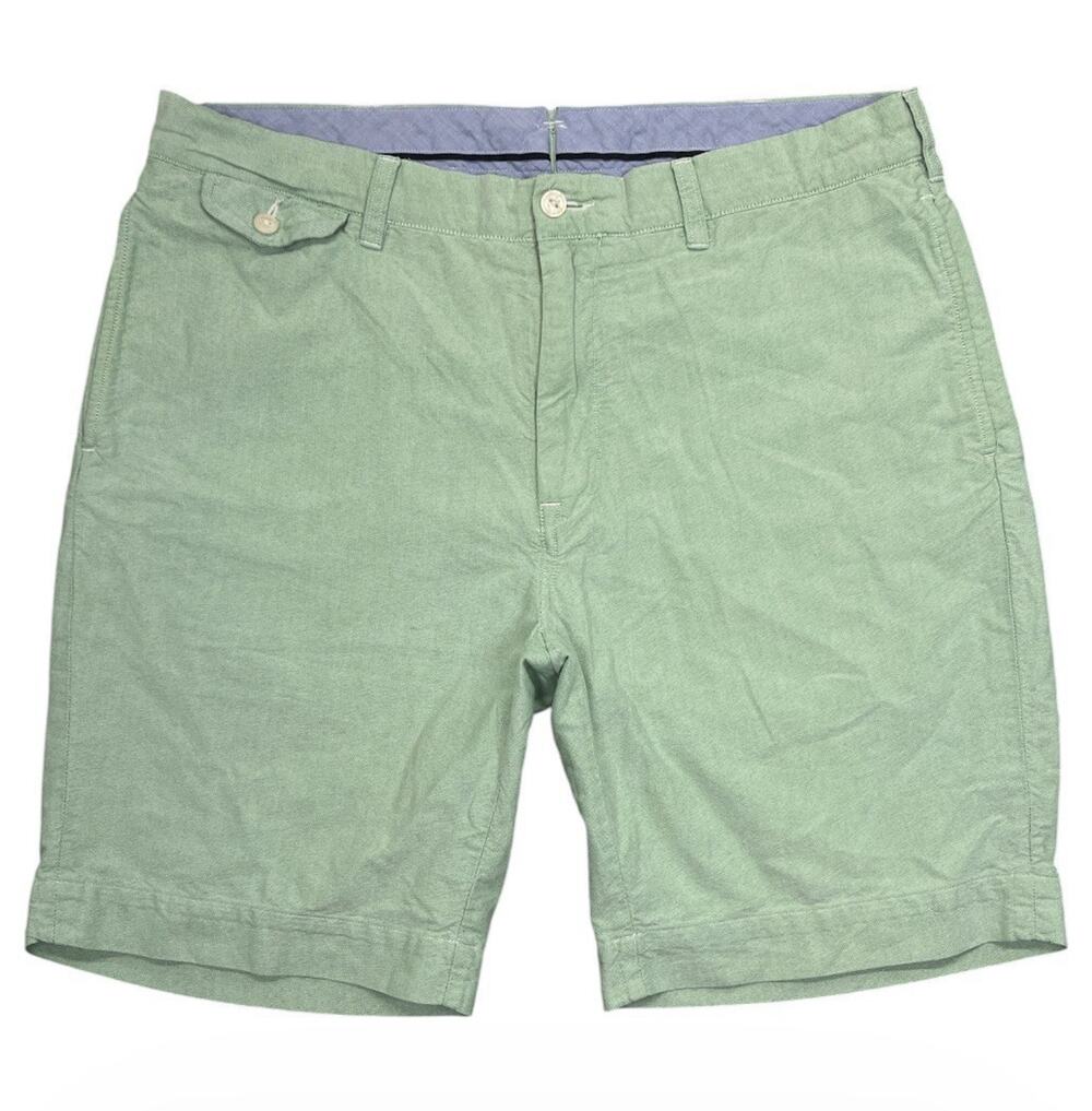 Polo Ralph Lauren Classic Fit Green Chino Shorts Mens 36 Casual Summer Cotton